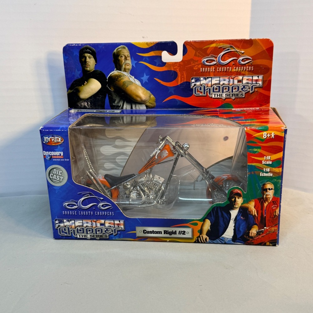 JoyRide American Chopper OCC Custom Rigid #2 Die-Cast 1:18 Scale Motorcycle 2004